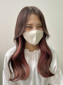 ランガリ ヘアアンドスパ(Rangali Hair&Spa) 【別府 ランガリ】インナーカラー/推しカラー