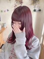 スパイラル 広小路店(SpiraL) 赤系のカラーは最近のトレンドです♪