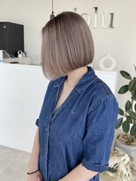 オル('olu)&nbsp;ラベンダーベージュbob