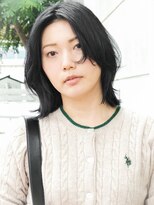 ビュートリアム 福岡(BEAUTRIUM)&nbsp;乾かすだけで決まる顔まわりにレイヤーを入れた大人ロブヘアー