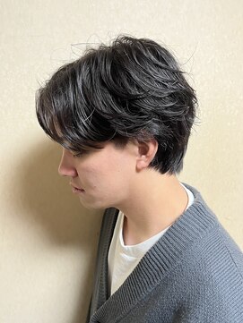 サラビューティーサイト 志免店(SARA Beauty Sight) 【琉希也style】メンズ人気！フェザーパーマ／フェザーショート