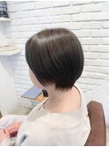 【髪質改善】丸みショートスタイル