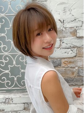 ロンド エスポワール 錦糸町(Lond espoir) 似合わせカットメルティカラー縮毛矯正ショート☆工藤昴錦糸町