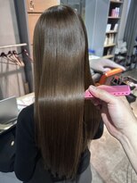 トリニティ(trinity) 髪質改善カラー・オリーブグレージュ【豊見城・南風原・与那原】