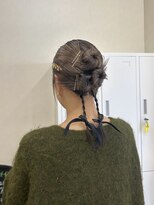 メル ヨコハマ(MeL)&nbsp;卒業式カチモリヘア