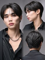 リップス レイ ギンザ(LIPPS Ray GINZA)&nbsp;韓流 こぼれ毛 センターパート 毛流れ アンニュイヘア