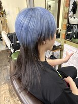ロール(ROLL) デザインカラー　ブルーシルバー