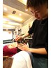 【定番】カット、お顔剃り、シャンプーコース