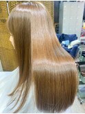 思わず触れたくなる◎シルクストレート/髪質改善/艶感