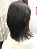 カット＋縮毛矯正＋トリートメント(デトックスこみ)＋シャンプーブロー