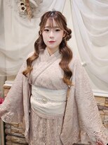セットサロンエース(Set salon Ace)&nbsp;浴衣にもオススメ★くるみちゃんヘア★ハーフアップ