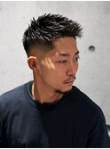 MEN'S/ベリーショート×フェード/短髪/男髪