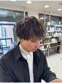 メンズマッシュパーマ