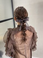 フェリア 松山(Feria)&nbsp;【Feria松山】ヘアアレンジ編みおろし‐相原愛梨‐