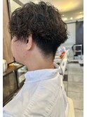 メンズショートパーマ