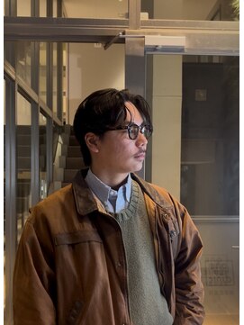 クレア 下北沢(CREA) メンズカットセンターパート