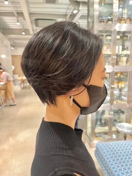 オーガニック リブ 川越(organic+live) 冬の韓国風◎丸みショート似合わせカットで旬顔に