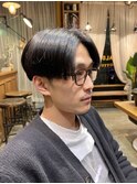 センターパートショート