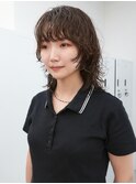 ココアベージュ/クラゲヘアー/オリーブグレー［SEO］