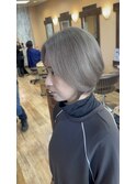 【長尾】ミルクティーグレー