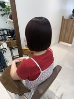 リル 茅ヶ崎(Liru:)&nbsp;くびれヘア/アプリコットオレンジ/夏のヘアアレンジ/茅ヶ崎