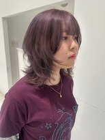 ハイブ 金沢(Hive)&nbsp;20代ラベンダーグレージュハッシュカット