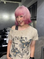 ロテサカエ(Lote.Sakae)&nbsp;ダークパープル/ナチュラルショート/夏のヘアアレンジ/名古屋栄