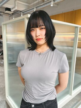 ブランコ 名古屋栄(BLANCO) レイヤーボブ　ハッシュボブ　人気　ウルフカット　ウルフボブ