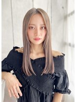 ナル 宇都宮(nalu)&nbsp;nalu宇都宮/髪質改善/縮毛矯正/透明感/ストレートロング/宇都宮