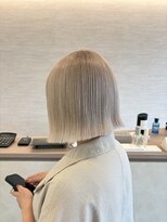 サロンドディバース(Salon de DIVERSE) 切りっぱなし/ホワイトミルクティー