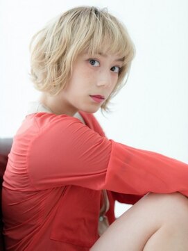 ヘアアンドスパ モーブ 世田谷(hair&SPA Mauve) 個性的マッシュヴェールウェーブハイトーンふわミディ