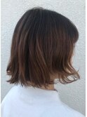 切りっぱなしボブ