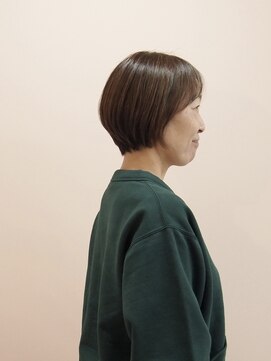 髪と化粧 スピカ 大人ボブ＊切りっぱなしからのイメチェンに・・・