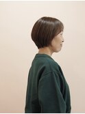 大人ボブ*切りっぱなしからのイメチェンに・・・