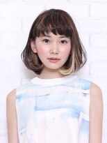 ソードリーフ ヘアーアンドスパ 鶴見店(swordlief hair&spa) 個性派甘辛ボブ