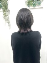 ヘアバイプルーヴ(Hair by PROVE)&nbsp;ウルフスタイル×パープルインナーカラー