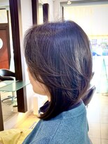 ヘアアーク(HAIR arc)&nbsp;レイヤー#奏の杜#津田沼#京成津田沼#ブルージュ#明るい白髪染め