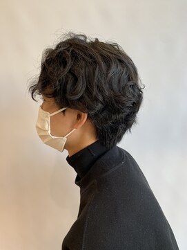 ヘア イノウエ HAIR INOUE メンズゆるパーマ