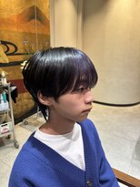 インアンドヤング(in&yang)&nbsp;韓国風マッシュウルフ/ブルーラベンダー