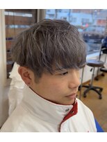 ワンポイント レガーレ(ONE POINT LEGARE)&nbsp;ブリーチ2回　メンズシルバー