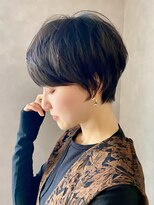 ハルキ ミナト ジャパン オオサカ(HARUKI MINATO japan OSAKA)&nbsp;30代40代50代小顔似合わせカットくびレイヤーエモージュ大人可愛