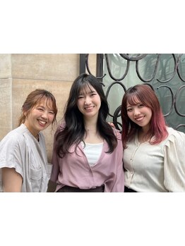 女性目線での提案で理想のスタイルに◇女性ならではの髪のお悩みも相談しやすく、初めての方も安心♪