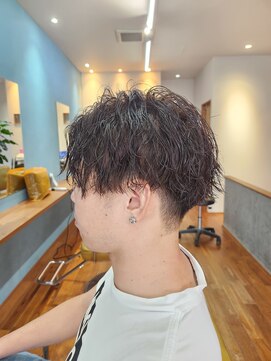 ヘアーリゾート マハナ(HAIR RESORT MAHANA) メンズ/20代/30代/パーマ/ツイストスパイラル/ウェーブパーマ