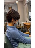 大人ショートボブ