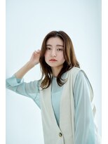 フォルテノエル 静岡鷹匠店(FORTE Noel)&nbsp;髪質改善／ブラウン／セミロング