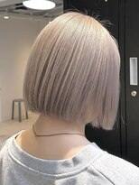 ラック 表参道(LUCK)&nbsp;ミルクティーベージュ/ブリーチ/ケアブリーチ/ダブルカラー/20代