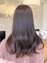 ビーチ(BEACH)&nbsp;カシスローズピンクチェリーレッドツヤカラーロング