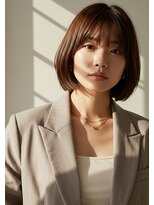 ラベストオイケ(LOVEST OIKE)&nbsp;顎ラインボブ/艶感カラー