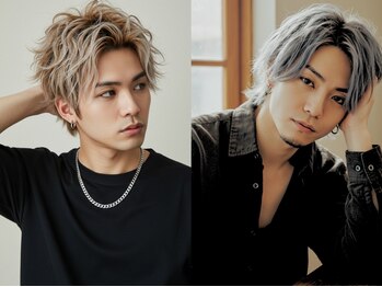 ヘアメイク フォックス 錦店(hair make FOX)の写真/【男の願いを叶えるFOX】モテたい/売上あげたい/イメチェンしたい/お任せを◎夜職の方も多数ご来店☆ 