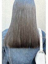 レジュアル(RESSUAL)&nbsp;縮毛矯正ストレートくびれヘアアプリコットオレンジ